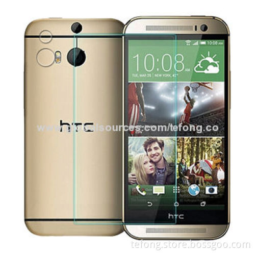 Tempered-glass Screen Protectors for HTC M8, Easy to Attach and Re-attach